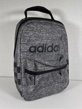 ADIDAS  Santiago II Jersey Onix Grey/Black Unisex Lunch Bag School  Gym